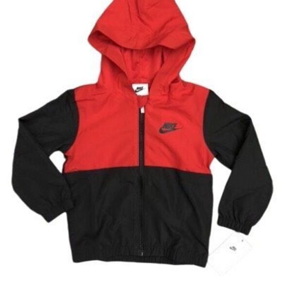 Nike Toddler Windbreaker Hooded Jacket Size 3T - Picture 1 of 5